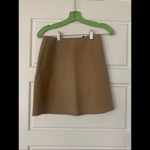 Theory Virgin Wool Mini Skirt